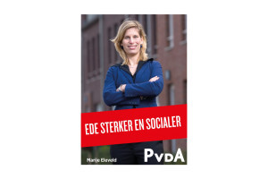 De poster: Voor een sterker en socialer Ede.